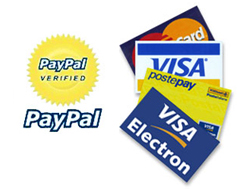 Pay with credit card or paypal count
